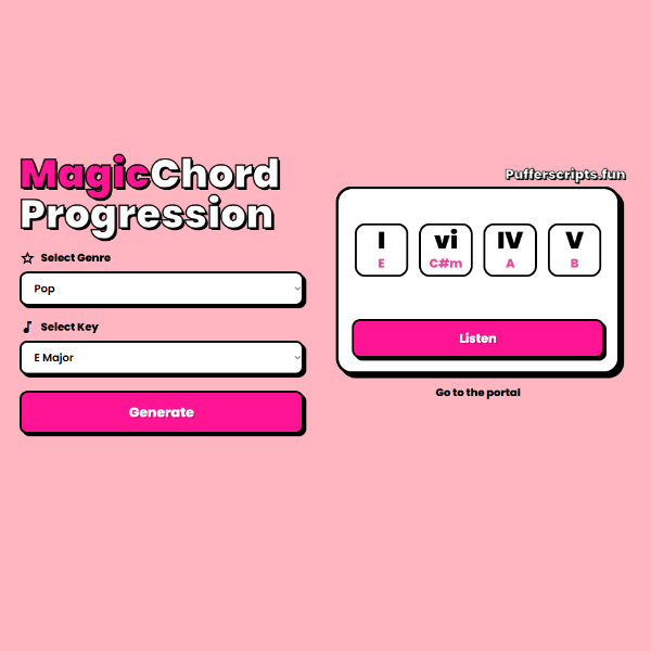 Magic Chord Progression Preview